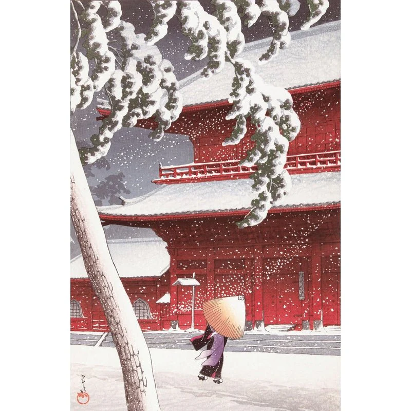 Puzzle MW - 350 p - Le Temple de Zojoji - Kawase - Image 2
