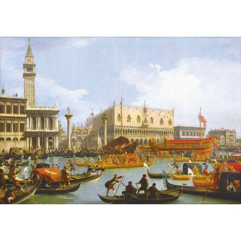 Puzzle MW - 750 p - Le retour du Bucentaure au quai du palais Ducal - Canaletto - Image 2