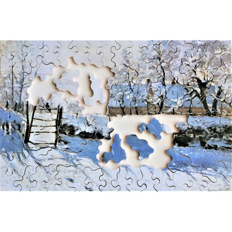 Puzzle MW - 80 p - La pie - Monet - Image 2