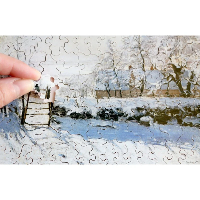Puzzle MW - 80 p - La pie - Monet - Image 3