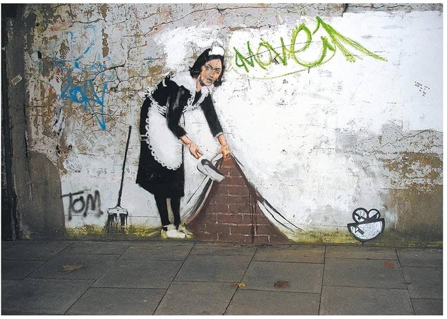 Puzzle Piatnik - 1000 p - Banksy - Sous le tapis