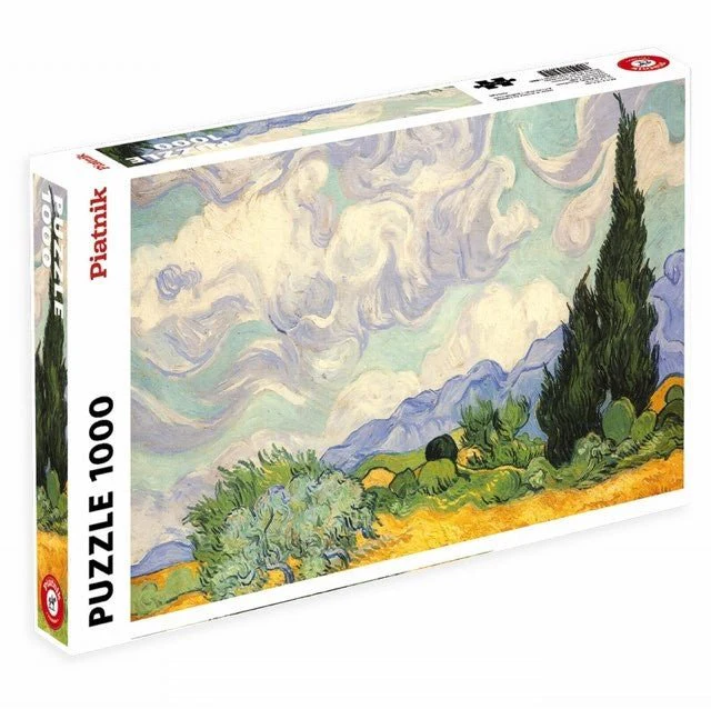 Puzzle Piatnik - 1000 p - Les blés jaunes - Van Gogh