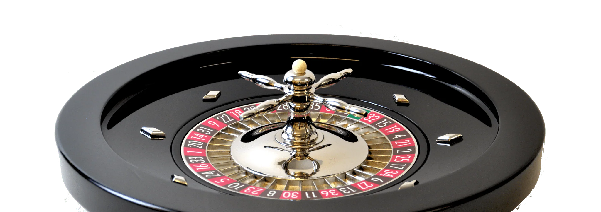 Roulette en Bois - Laquée Noir - 45 cm - Image 9