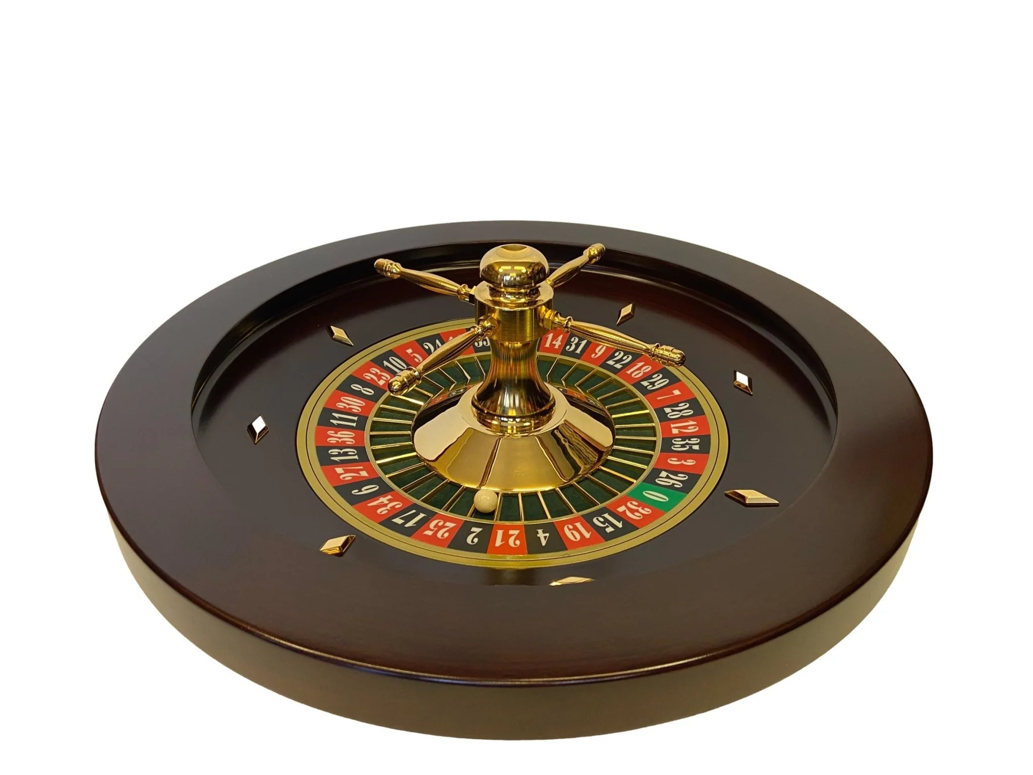 Roulette Romagnoli - Acajou - 60 cm