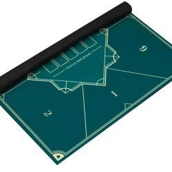 Tapis de poker "Old Fashioned" carré - 83 x 83 cm - Jersey Néoprène - Image 3