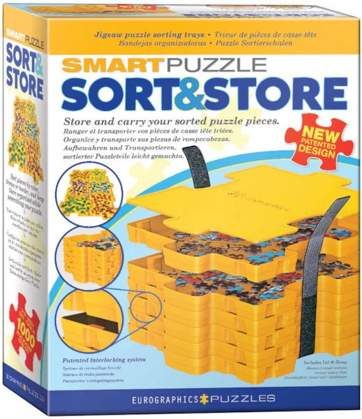 Trieur de pièces pour puzzle - 1000p - 20X20X2 cm - Image 6